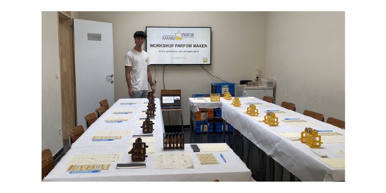 Karamu Parfum workshop sfeerbeeld