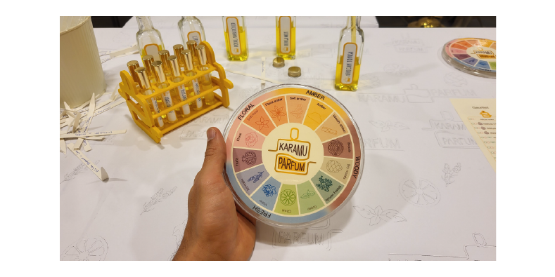Karamu Parfum workshop sfeerbeeld